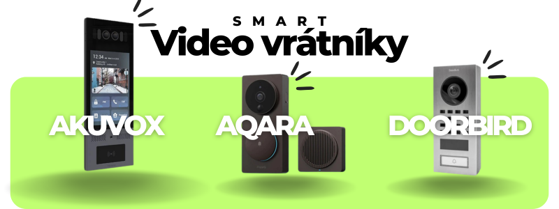 SMART Videovrátniky CZ - banery na titulnej hore